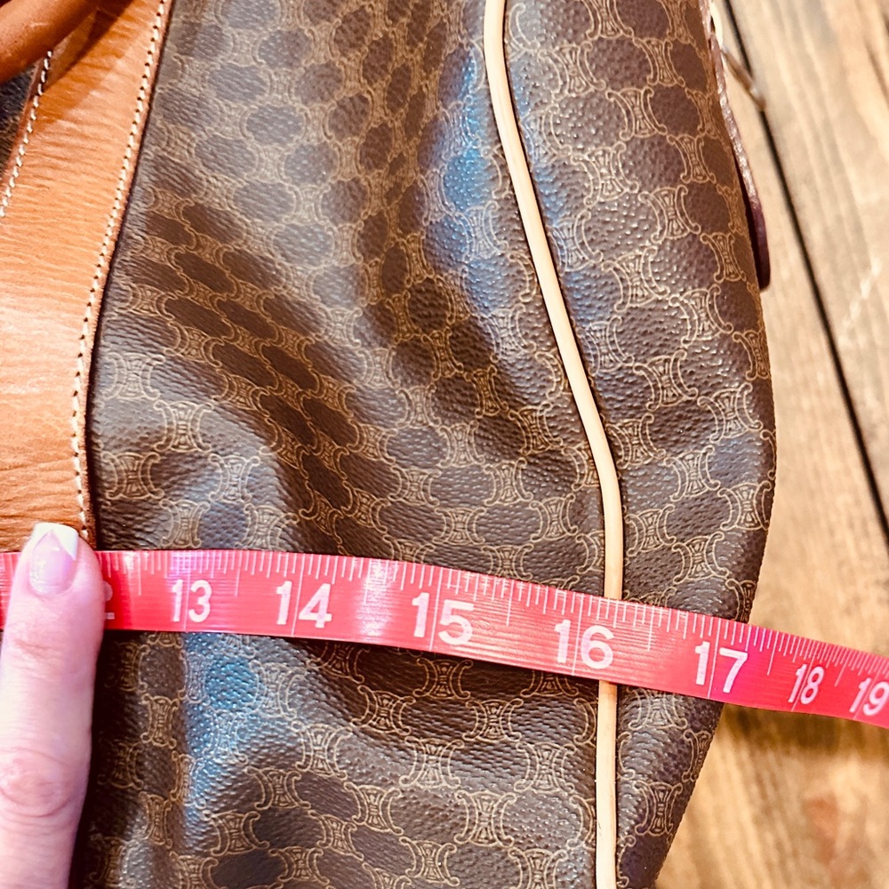 Celine Macadam Coated Canvas travel Bag - Picture 12 of 15